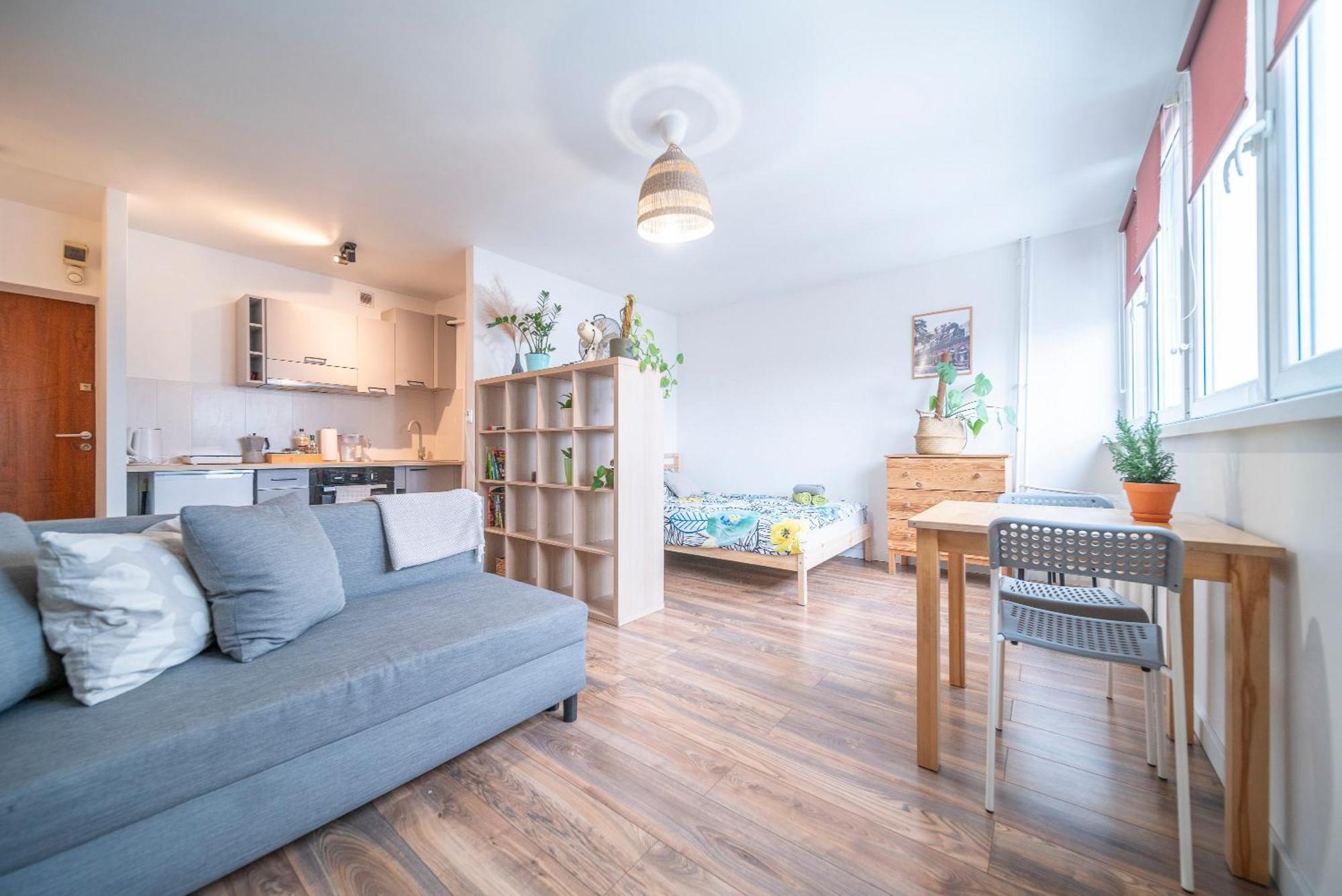 10Th Floor Studio In The City Center Of Wroclaw Apartment Exterior photo